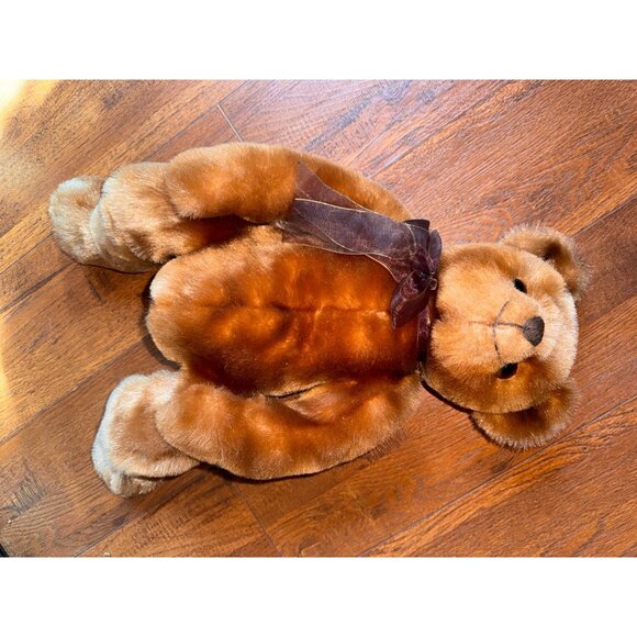 TY Yesterbear Teddy Bear 1999 Brown 18" Stuffed Animal Plush Toy Vintage - Picture 11 of 12